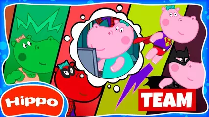 Hippo 🌼 NEW Kids Superheroes 🌼 Superheroes vs Supervillains 🌼 Teaser