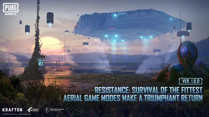 PUBG Mobile: Resistance 1.6 Update