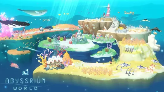 くじら物語:放置で育つアクアリウム