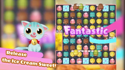 Ice Cream Sweet Match 3 Puzzle
