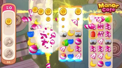 Manor Cafe - Match-3 and Decoration Game