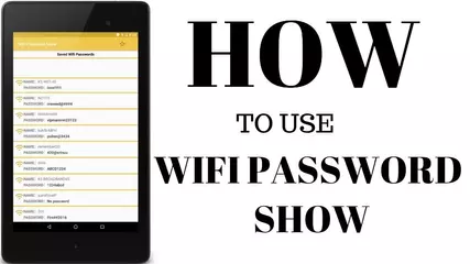 How to View saved WiFi passwords on Android with WiFi Password Show App 2021 || Best app for rooted.