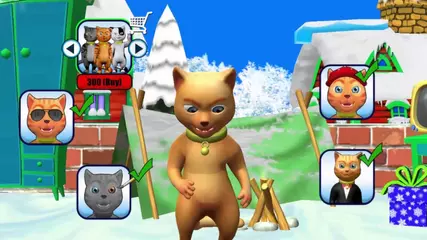 Talking Cat Leo Frozen Ice Fun