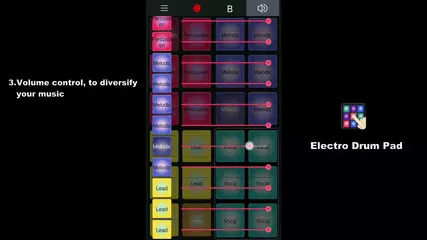 Easily tapping to make your own beats & music and share tracks to your friends