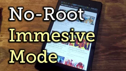 Enable Full-Screen Immersive Mode on Android (No Root Required) [How-To]