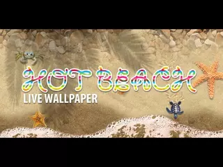 Hot Beach Live Wallpaper