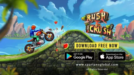 Rush To Crush | Official  Gameplay Trailer | Complete Walkthrough R2C | Bike Stunt Racing New Game