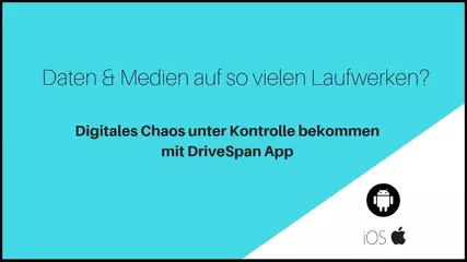Daten & Medien auf so vielen Laufwerken? Diese kostenlose App hilft Dir!