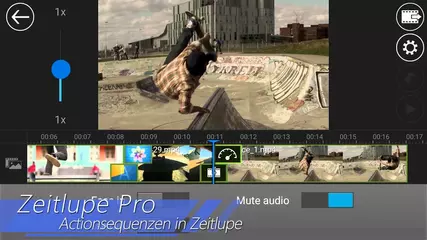 PowerDirector Android App | Bearbeitung on-the-go mit der Zeitleiste