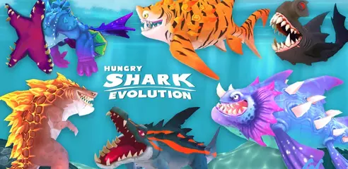 Hungry Shark Evolution: Uma aventura subaquática selvagem