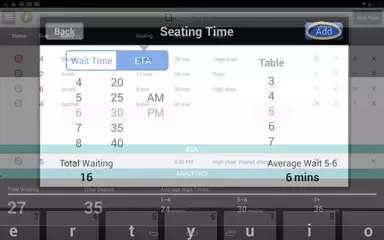 NoshList: The Best Android Waitlist App