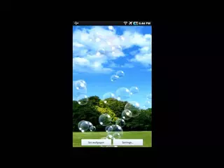 Soap bubble LiveWallpaper