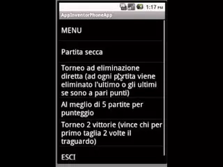 Corsa dei cavalli carte napoletane applicazione android