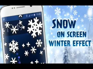 Snow on Screen Winter Effect for Android