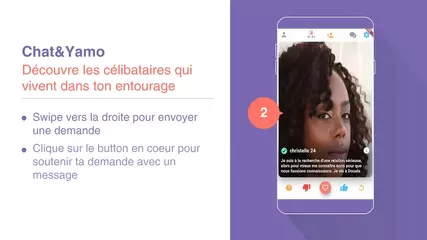 Chat&Yamo - Premiere application de rencontre africaine
