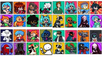 vs Full Mod Friday Night Funkin Sunday (FNF)  - All song gameplay mobi - Hard