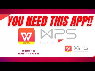 WPS OFFICE LITE : A very useful app