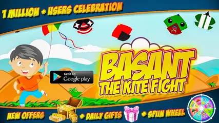 Basant The Kite Fight : Kite Flying Game 2021| Patangbai 2021 | Basat mela 2021 | Basant festival