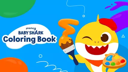 [App Trailer] ちびザメのぬりえ