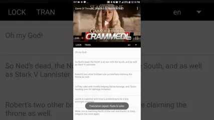 ccTube (Closed Caption YouTube) - Please, subtitles ON.