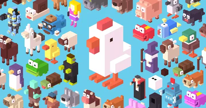 Crossy Road, Crossy Road apk, descargar Crossy Road, jugabilidad de Crossy Road, Crossy Road download