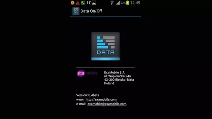 Data ON/OFF - Andorid App - Check on Google Play