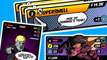 MY HERO VS TRUMP | Superhero Clicker