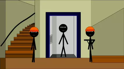 Elevator Stickman Escape