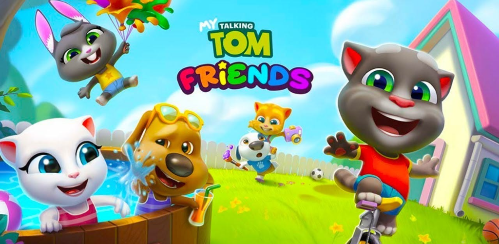 Mi Talking Tom: Amigos - Un juego para cuidar a las seis mascotas a la vez
