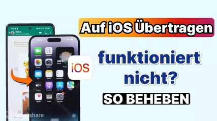 Android Auf iOS Übertragen funktioniert nicht? Datenübertragung dauert ewig - So beheben!!
