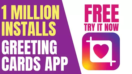 How To Make Greeting Card in Mobile Phone (Beautiful Card Making App)