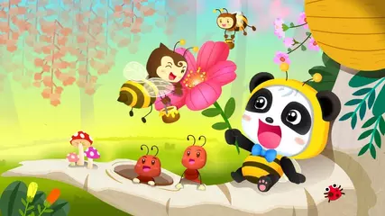 ★NEW★パンダのすてきな昆虫たち | 昆虫世界 | 子供向け知育アプリ | 赤ちゃんが喜ぶアニメ | 動画 | ベビーバス| BabyBus