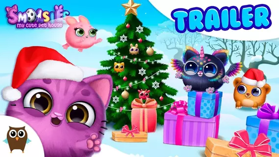 🎄 CHRISTMAS IS COMING 🎄 Smolsies - My Cute Pet House | TutoTOONS Cartoons & Games for Kids