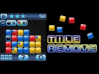 Tile Remove (by Home Net Games) - puzzle game for android - gameplay.