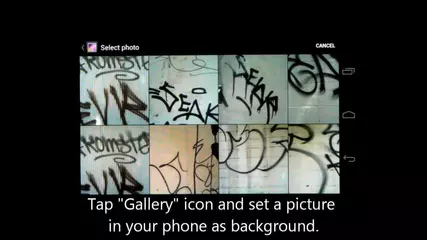 How to use fully customized Graffiti Maker