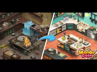 Manor Cafe - Match 3 & Decoration Game