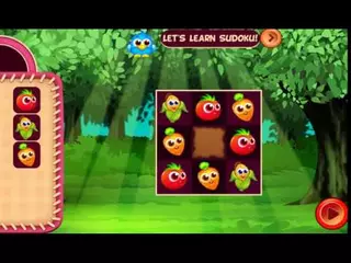 Musteren Games   Veggies Sudoku Intro