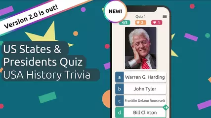 US States & Presidents Quiz – USA History Trivia