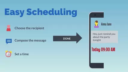 Do It Later - Automate messages for Android phone