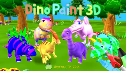 Dinosaur Coloring 3D - AR Camera