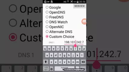 Switch DNS (WiFi / Bluetooth / 3G / 4G / LTE)
