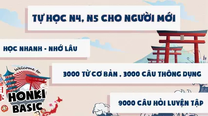 Ứng dụng học tiếng Nhật N5_N4_N3_N2 SIÊU HAY-KANJI,JLPT,KAIWA