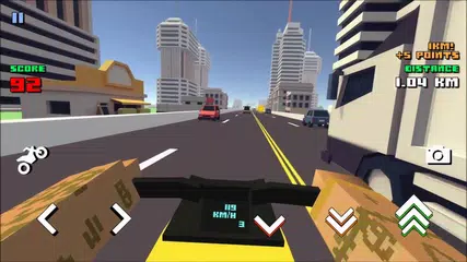 Blocky Moto Racing - game for Android and iOS