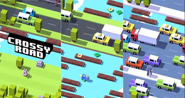 Crossy Road, Crossy Road apk, descargar Crossy Road, jugabilidad de Crossy Road, Crossy Road download