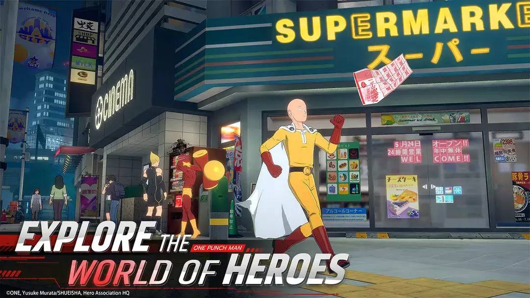 One Punch Man: World, novo jogo gratuito, ganha data oficial de lançamento