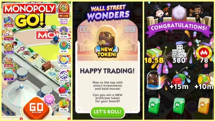 Monopoly Go: Wall Street Wonders - Rise to the top with smart investments and bold moves!