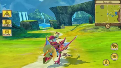 "Monster Hunter Stories The Adventure Begins" Smartphone App - Promotional Movie