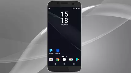 S8 Infinity Silk Live Wallpaper