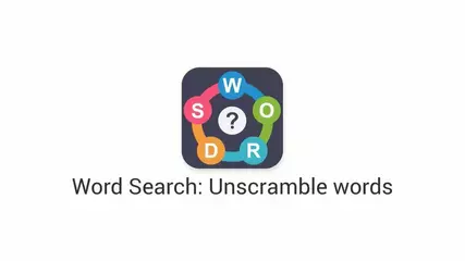 Word Search: Unscramble words