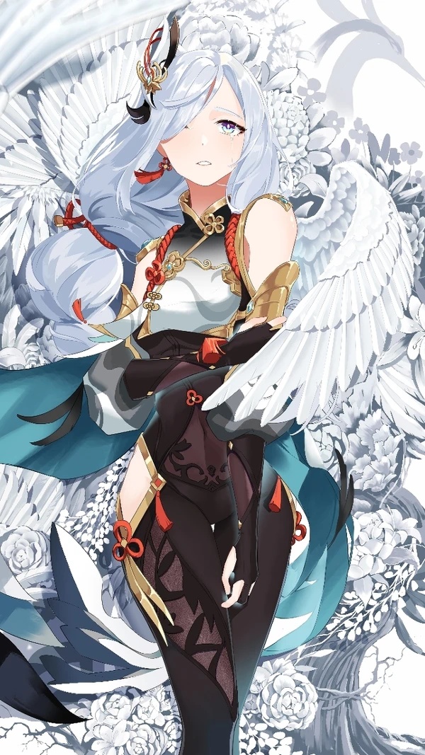申鶴壁紙ウォールペーパー shenhe wallpaper